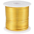 12 Gauge Gold Aluminum Craft Wire (105FT) - Anodized for Jewelry Making, Beading Floral, Plant Gardening, Sculpting & Modeling Craft Wire (Gold #14, 2mm) - color: Gold #14