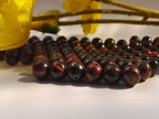 Stone Beads 6mm 140pcs Red Tiger Eye Beads Round Loose Gemstones Beads for Bracelet Necklace Jewelry Making (6mm, 60615 Red Tiger Eye) - color: Red Tiger Eye Beads, size: 6mm