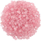 400pcs Natural Chip Stone Beads for Jewelry Making Rose Quartz 5-8mm Irregular Gemstones Healing Crystal Loose Rocks Bead Hole Drilled for Ring Earrings Necklace Bracelet Making DIY Art Crafts - color: Rose Quartz (2 Strands-62")
