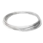 The Beadsmith Professional German Jewelry Wire – 0.4mm Diameter, 26 Gauge, 20 Meter Coil – Silver Plated – Beading Wire Used to Jewelry Making, Wire Wrapping, Sculpting, Floral, Modeling and DIY Arts - color: SILVER, size: 26 Gauge