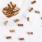 Natural Blown Picture Stone Rectangle Tube Beads 4x13mm 38cm/str Loose Semi Gemstone Stone Beads for Making Bracelets Necklace Earrings - color: Blown Picture, size: 4x13mm Rectangle