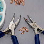 The Beadsmith Bent Chain-Nose Pliers for Crafting and Repair, Jewelry Making Supplies - style: Bent Chain Nose