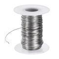 M METERXITY 20 Gauge Stainless Steel Craft Wire, 0.8mm 131 ft Bendable Floral Snare Wire for Jewelry Making/Sculpting/Armature Crafting/Floral Bonsai/DIY Crafts - size: 20 Gauge x 131 ft