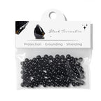 Raicegs 100pcs 4mm Black Tourmaline Beads Natural Gemstone Beads Round Loose Beads for Jewelry Making DIY Bracelets Necklace - color: Black Tourmaline, size: 4mm Round