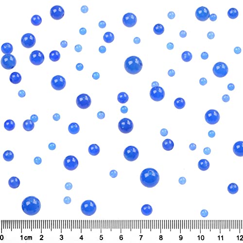 Bymitel 8mm Natural Blue Agate Round Beads Gemstones Genuine with 140pcs DIY Jewelry Making Unisex (8mm 140pcs, Blue Agate) - color: Blue Agate, size: 8mm 140pcs