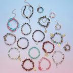 Xyliise Natürliche Perlen Set for Adults Bracelet Making Kit Beads for Bracelets Jewelry Making Kit DIY Crystal Tree Tree of Life DIY Jewelry Necklace Earrings