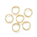 HDSupplies 100 Pieces - 304 Gold Tone Stainless Steel Jump Rings - 10mm - 17 Gauge (1.2mm Thickness) - color: Gold Tone Stainless Steel, size: 10mm / 1.2mm Thick / 17 Gauge