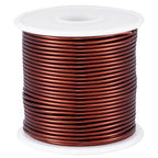 12 Gauge Brown Aluminum Craft Wire (105FT) - Anodized for Jewelry Making, Beading Floral, Plant Gardening, Sculpting & Modeling Craft Wire (Brown #15, 2mm) - color: Brown #15