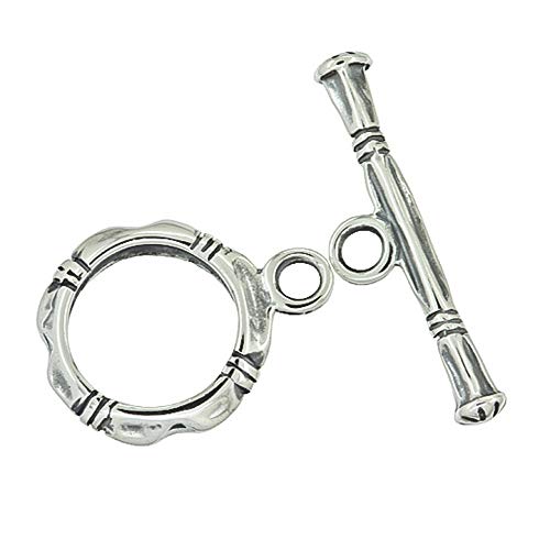 Antique Sterling Silver Toggle Clasp 12.3mm
