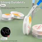 Phinus 12 Roll Bracelet String, 6 Sizes (0.4-1.0mm), Elastic, Transparent, Perfect for Jewelry Making