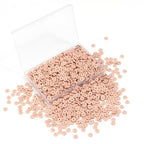 Polymer Clay Beads, 6mm Heishi Bead for Jewelry Bracelets Necklace Making 1000PCS - color: Warm Tan