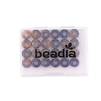 BEADIA Natural Yellow Tiger Eye Rondelle Stone with Large Hole (4mm) Loose Semi Gemstone Beads for Jewelry Making 10mmx4mm 24pcs - color: Yellow Tiger Eye, size: 10mm x 4mm