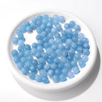 Raicegs 100pcs 8mm Aquamarine Beads Natural Gemstone Beads Round Loose Beads for Jewelry Making DIY Bracelets Necklace - color: Aquamarine, size: 8mm Round