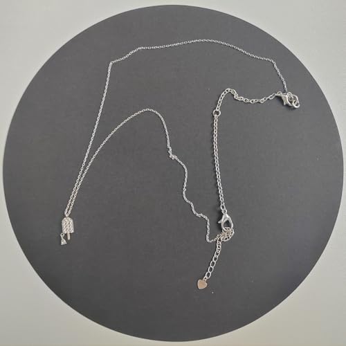 10 Pack Necklace Extenders, Alloy Extender Chains Set, Necklace Extender, Necklace Extendaer, Stainless Steel Necklace Extender, Necklace Extension, Jewelry Extenders for Necklaces (Silver) - color: Silver