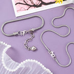 Pndeyo Double Opening Lobster Clasp, 925 Sterling Silver Jewelry Connector Extender, Hypoallergenic Spring Clasp for Keychains Necklace Bracelet Jewelry Making - color: Silver-1pc-0.39"×0.26"