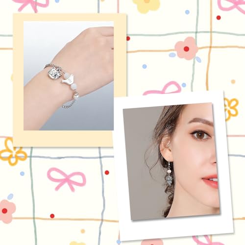 Charms for Jewelry Making Bulk Antique Silver Tibetan Alloy Pendants Love Word for Earring Bracelet Necklace - style: Animal