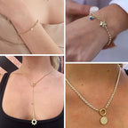 33FT 18K Gold PVD Plated Rolo O Chains Roll, 3.5mm Gold Stainless Steel Round Rolo Chain Spool Bulk for Jewelry Making - color: gold, size: 3.5mm