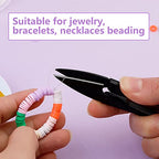 0.4mm Round Elastic Thread, Elastic String for Bracelet 295 Feet Spool Clear Stretchy Bracelet String for Making Bracelet Watch Band Key Chain Beaded Jewelry