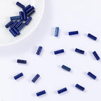 Natural Lapis Lazuli Cylinder Tube Beads 4x13mm 38cm/str Loose Semi Gemstone Stone Beads for Making Bracelets Necklace Earrings - color: Lapis Lazuli, size: 4x13mm Cylinder