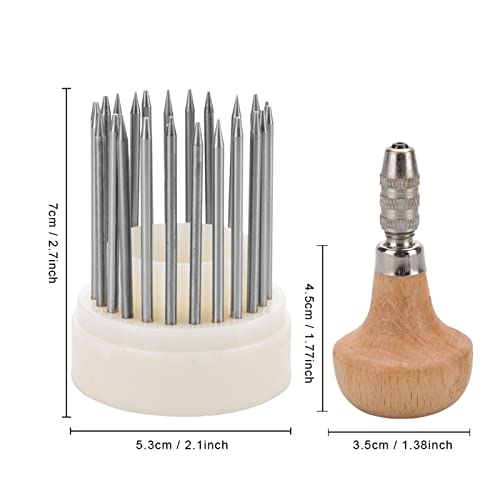 Beading Tool Jewelry Graver Kit Set, 23pcs Metal Beading Tools Set Engraving Bead Grain Tool, Stone Setting Beading Tool Kit, Jewelry Craft Making Kit Beading Tools Set with