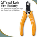 Beaditive Memory Wire Cutter | Jewelry Making, Beading, Crafting | High-Carbon Steel | 5-Inch (Honeycomb) - color: Honeycomb