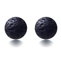 150PCS 6MM Black Lava Bead Natural Volcanic Gemstones Round Loose Beads for DIY Jewelry Making Energy Healing Power Stones - color: Black Lava Volcanic, size: 6mm
