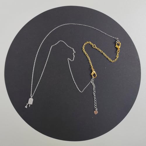 10 Pack Necklace Extenders - Alloy & Stainless Steel Necklace Extensions - Jewelry Extenders in Gold & Silver - color: Gold and Silver