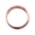 Solid Bare Copper Wire Round,Bright,Dead Soft,25 Feet 14 Gauge (Choose 25 to 100 Ft,10 to 30 Ga.) - size: 14 Gauge - 25 Feet Coil