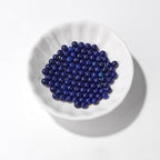 Raicegs 100pcs 4mm Lapis Lazuli Beads Natural Gemstone Beads Round Loose Beads for Jewelry Making DIY Bracelets Necklace - color: Lapis Lazuli, size: 4mm Round