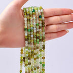 Natural Faceted Peacock Agate Cube Stone Beads 5-5.5mm 60pcs/str Loose Square Semi Gemstone Stone Beads for Making Bracelets Necklace Earrings - color: Peacock Agate