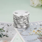 KYUNHOO 13 Feet Necklace Making Chains Bulk for Crafting Stainless Steel Silver Chain Spool with Lobster Clasps Jump Rings for Jewelry Making - color: Hand Silver
