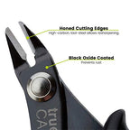 trueCABLE Precision Sharp Flush Cutter, 5 Pack, Wire Cutting Pliers for Ethernet Cable Preparation, Electronics, Jewelry & Crafts, Hardened Carbon Steel with Non-Slip Handle, Cut Wire Up To 16 AWG - style: 5 Pack