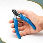Beaditive Memory Wire Cutter | Jewelry Making, Beading, Crafting | High-Carbon Steel | 5-Inch (Lake Blue) - color: Lake Blue