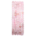 BEADIA Faceted Natural Rose Quartz Crystal Stone Rondelle 3x4mm Loose Semi Gemstone Beads for Jewelry Making 38cm - color: Rose Quartz Faceted Rondelle, size: 3x4mm