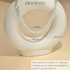 3PCS Gold Necklaces for Women,Chunky Statement Gold Plated Necklace Stack Layered Sterling Silver Herringbone Chains for Women Dainty Trendy Silver Chains Stacked Jewelry Gifts - color: silver statement necklace set