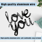 Aluminum Craft Wire,165 Feet 18 Gauge Aluminum Wire for Crafting/Jewelry Making/Floral Making/Sculpting, 1mm Bendable Metal Wires for Model Making/Picture Hanging/Handmade Beading etc(Black) - color: Black