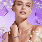 850Pcs 4/6/8/10mm Crystal Glass Beads for Jewelry Making Faceted Rondelle Flat Beads for Bracelets Necklace Earrings DIY Crafts(Purple Crystal Bead) - color: Purple