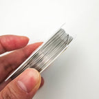 INSPIRELLE 6 Packs 304 Stainless Steel Craft Wire Mixed Sizes Bendable Metal Wire for Jewelry Craft Making for Beginner Practice