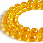 35pcs 10mm Natural Citrine Beads Gemstone Beads Round Loose Beads for Jewelry Making - color: Citrine, size: 10mm