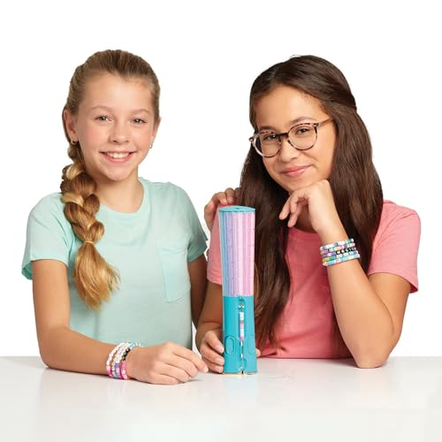 Make It Real Swift Clicks Deluxe Bracelet Studio - Create Colorful Friendship Bracelets with Swift Clicks Deluxe Design Tool - Includes Beads and Charms - style: Deluxe Swift Clicks