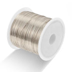 328 Feet Jewelry Making Wire, 28 Gauge Wire for Jewelry Making, 0.3mm X 100m Tarnish Resistant Copper Wires for Wrapping and Crafting (Sliver) - color: Silver