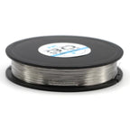 NK Jewelry Making Wire Stainless Steel 316L Soft Annealed AWG 22 24 26 27 28 29 30 32 34 36 38 40 Gauge (SS316L 30Ga 500Feet, 1) - size: SS316L 30Ga 500Feet