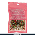 50g John Bead Bead Bar Christmas Holiday Mix Czech Glass Seed Beads for DIY Crafts Jewelry Friendship Bracelet Necklace Earrings Phonecharm Making - color: Christmas Mix