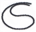 AD Beads Natural Gemstone Round Loose Beads 15" for Bracelet Necklace Earrings Jwelery Making Crafts DIY (4mm, Matte Black Onyx) - color: Matte Black Onyx, size: 4mm