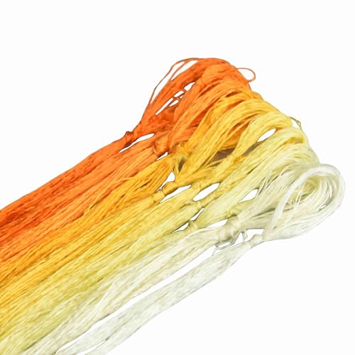 Mulberry Silk Floss Embroidery Thread Floss-Cross Stitch Threads China Silk Woven Jewelry Threads DIY Sewing Kits (08) - color: 08