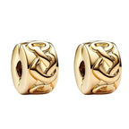 Love Family Friendship Graduation Mothers Nurses Day S925 Bead Pendant Charms for Pandora Bracelets Necklaces, Gifts Women, for Anniversary Birthday Valentines Day Christmas, Silver Gold - style: Knotted Hearts Clip 14K Gold Plated