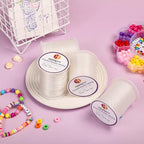 4 Rolls Stretchy Bracelet String, 1 mm Sturdy Crystal Clear Elastic String Cord for Jewelry Making, Necklaces, Beading and Crafts (1312 Feet) - size: 1312 Feet(Crystal Clear)