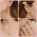 Polymer Clay Cutters - 15 Shapes Jewelry Earrings Cutter, Polymer Clay Cutters for Jewelry, Earring Making Kit with Storage Box - style: C-shaped (15 pcs)