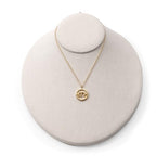 Oirlv Necklace Holder Bust Velvet Jewelry Display Necklace Display for Vendors Display Pendant Display Stand White - color: White Linen