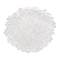 uxcell 2000 Pcs Glass Seed Beads Bulk, 4mm Mini Loose Glass Bugle Beads for DIY Earrings, Necklaces, Bracelets, Jewelry Making, Clear - color: Clear, size: 4mm